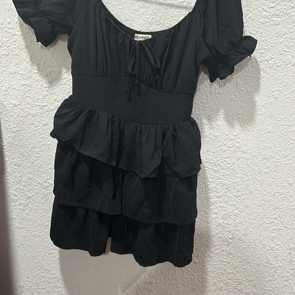 Inspired 🖤Hearts women’s black dress size S NWOT - Picture 4 of 9